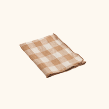 Set de table - Toile vintage vichy - 100% lin - 35cm x 50cm