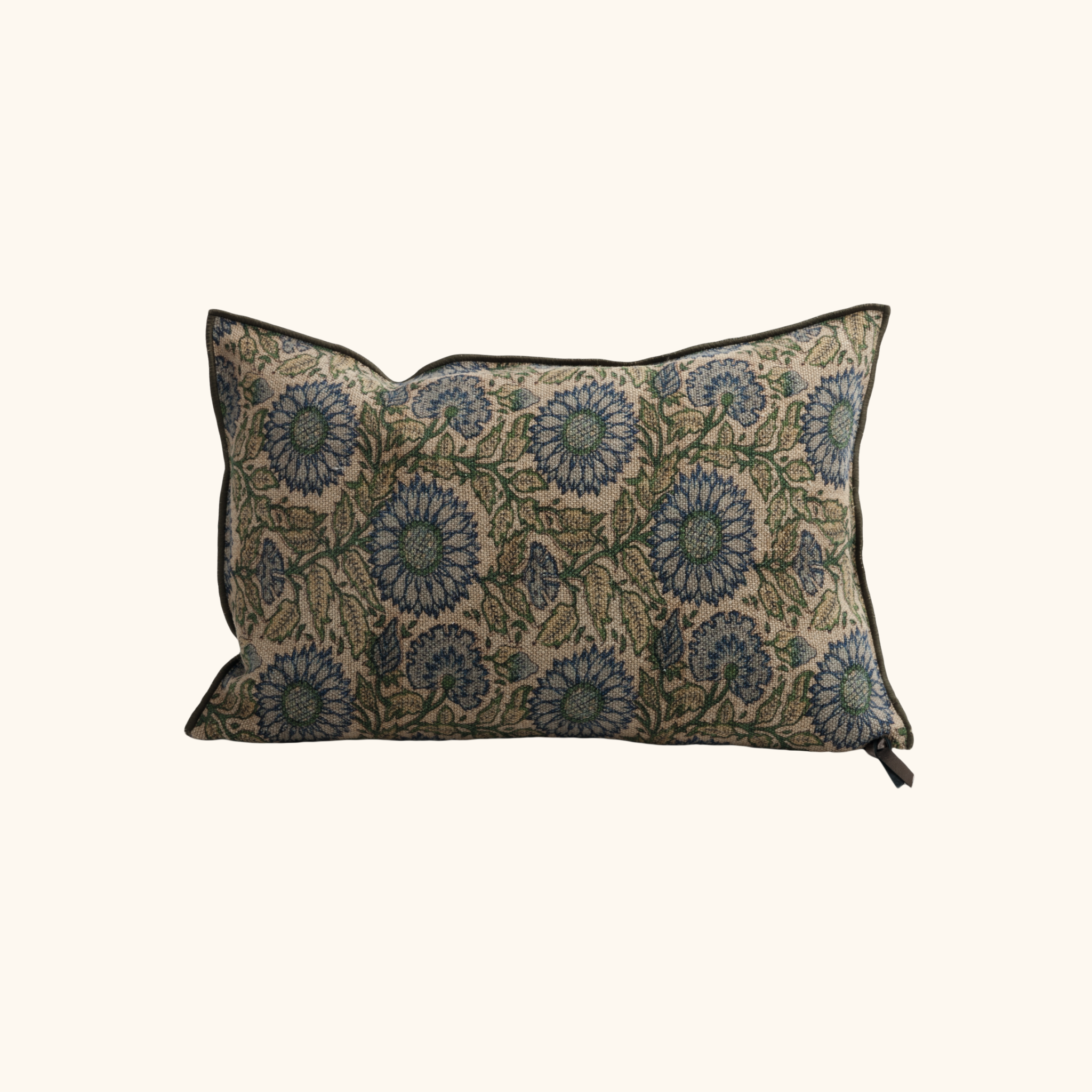 Coussin vice versa - Lin wabi-sabi - Les Tournesols
