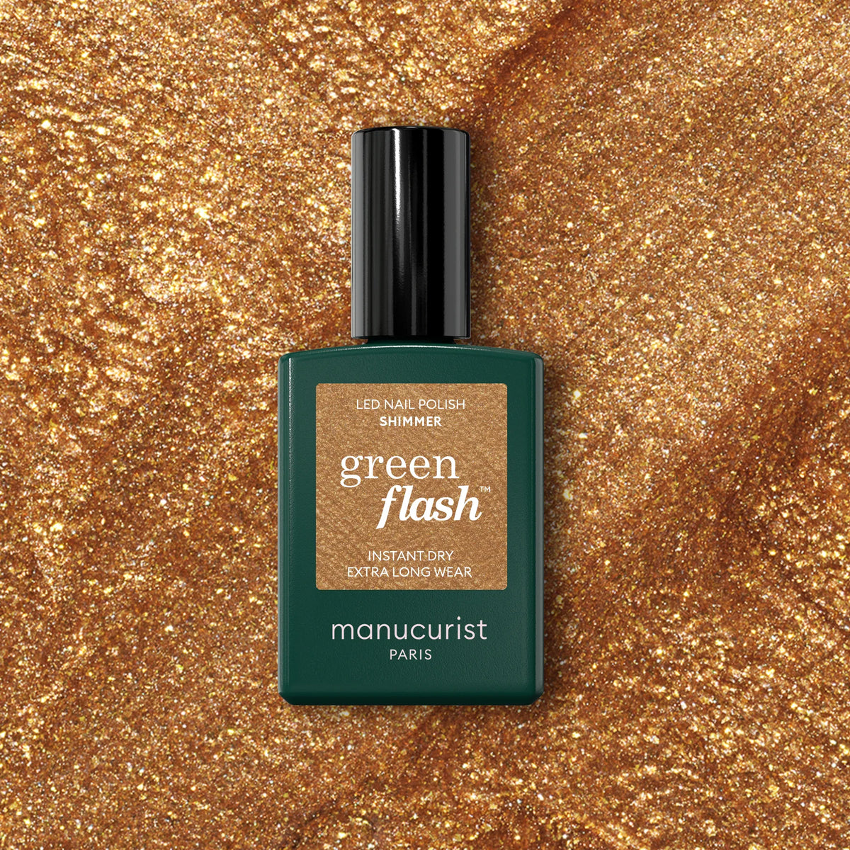 Vernis semi-permanent Green Flash – Shimmer