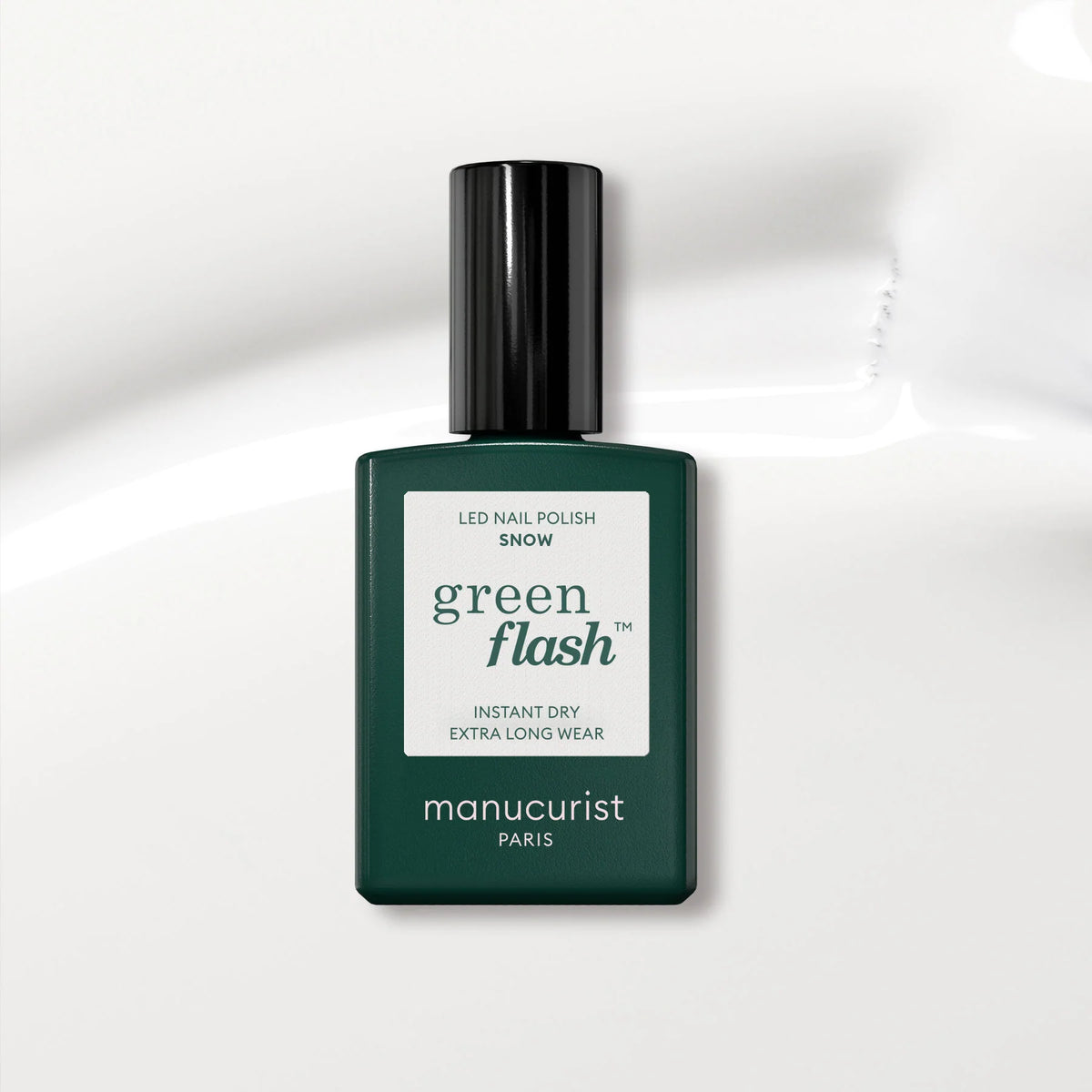 Vernis semi-permanent Green Flash – Snow