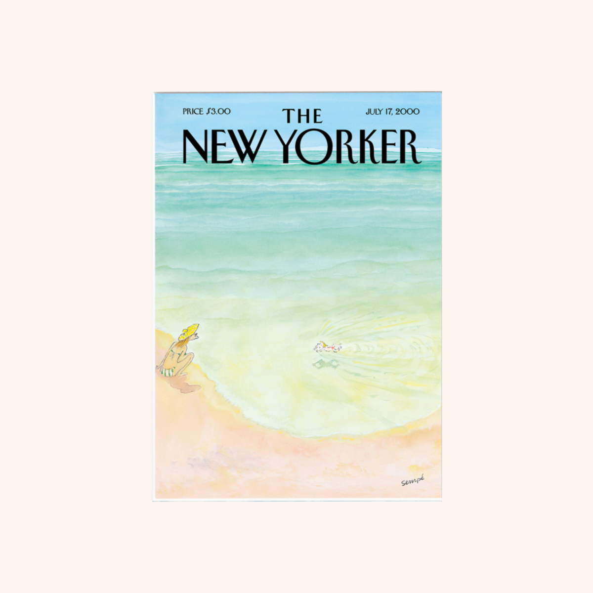 Affiche - Attempting the Record - The New Yorker