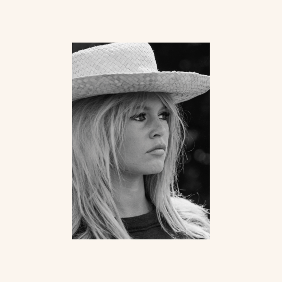 Affiche - Brigitte Bardot Saint-Tropez 1961 - La Galerie