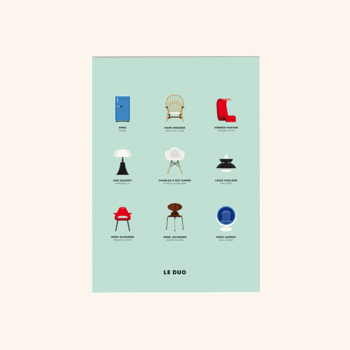 Affiche - Design - Le Duo