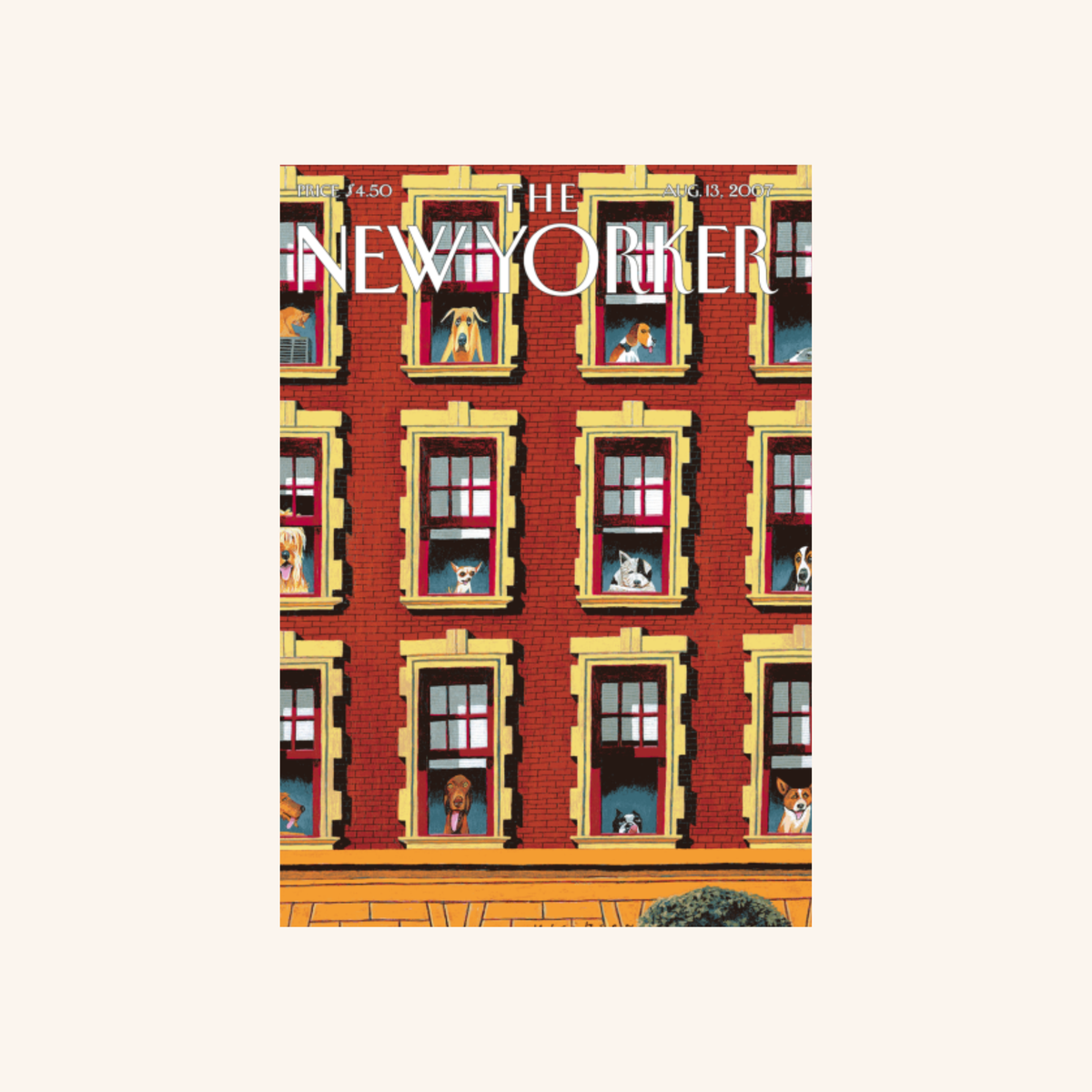 Affiche - Hot Dogs - Ulriksen - The New Yorker