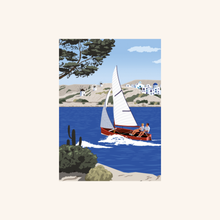 Affiche - Les Cyclades - Paulo Mariotti - 56 x 76cm