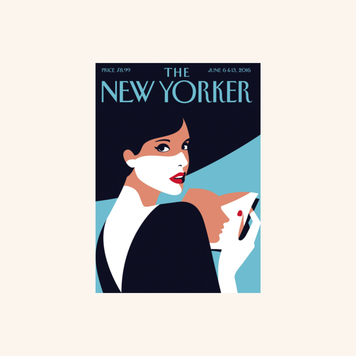 Affiche - Page Turner N°86 - Malika Favre - The New Yorker