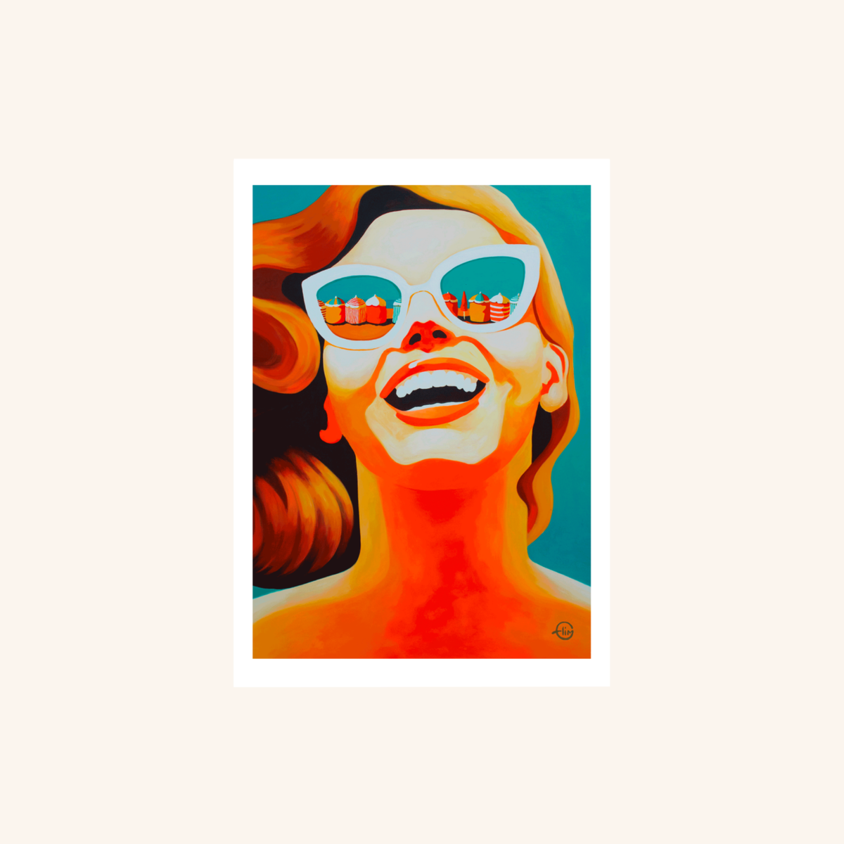 Affiche - Reine des Plages - Émilie Arnoux