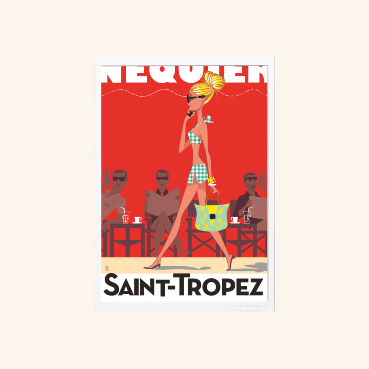 Affiche - Saint-Tropez - Monsieur Z