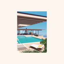 Affiche - Stahl House - Paulo Mariotti - 40 x 50cm