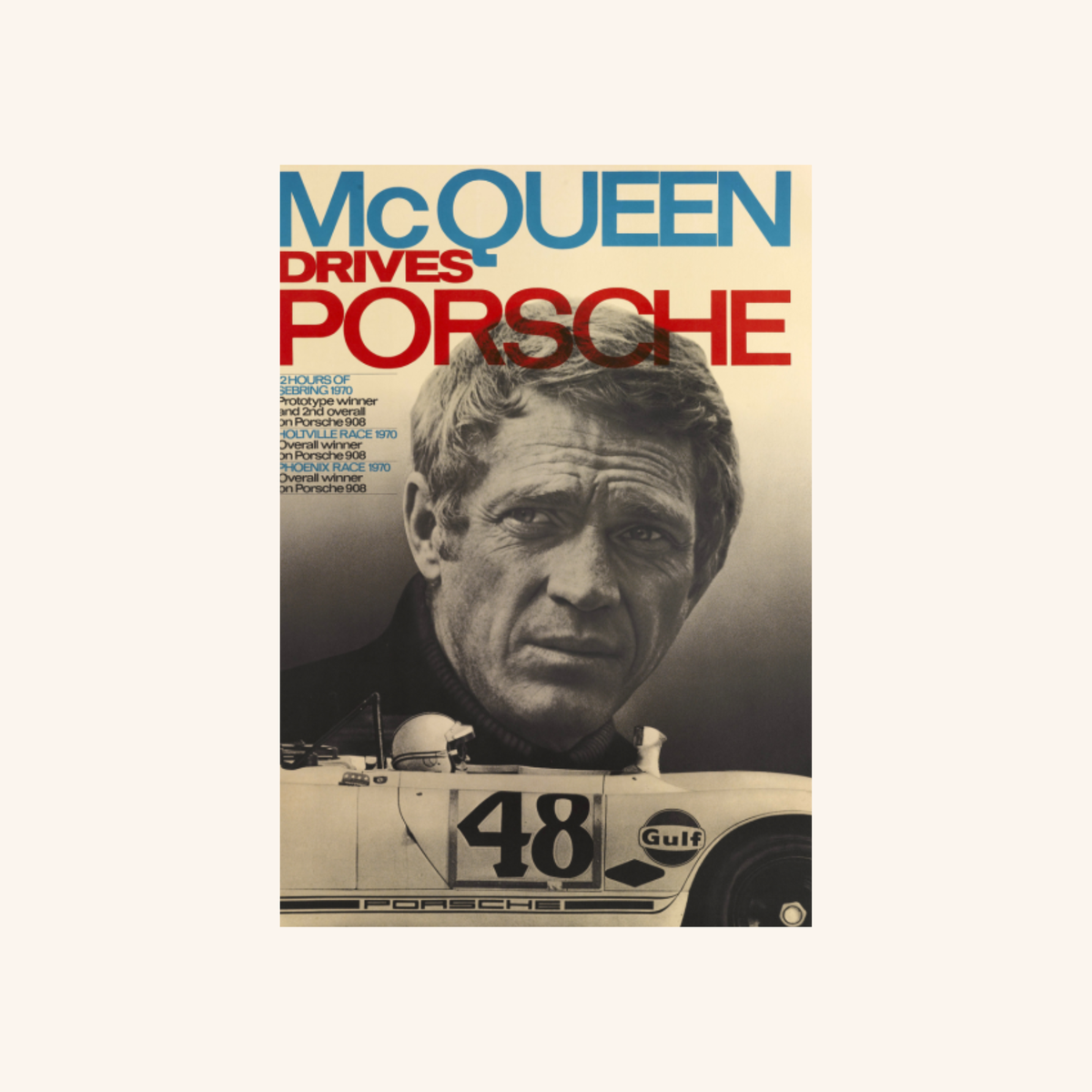 Affiche - Steve McQueen 03 - La Galerie