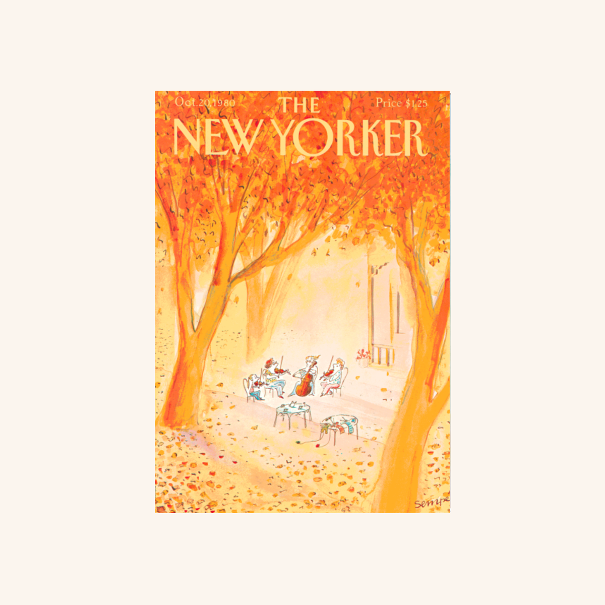 Affiche - String Instruments - The New Yorker