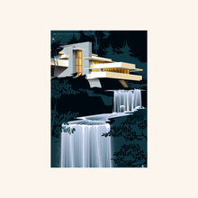 Affiche - The Falling Water House - Monsieur Z