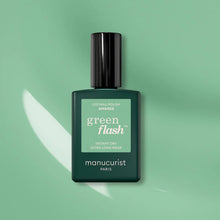 Vernis Green Flash semi-permanent - Amande