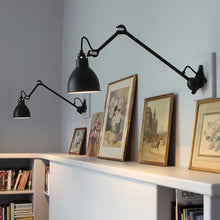 Applique murale - Lampe Gras N°222 - Réflecteur Rond - Noir / Noir - DCW éditions