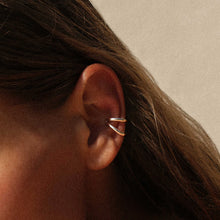 Boucle d'oreille droite - Echo mini argent