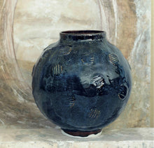 Vase artisan N°2 - Indigo
