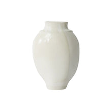 Vase artisan N°4 - Blanc à la cendre