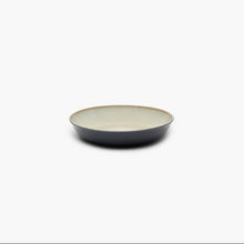 Assiette creuse - collection Terres de Rêves - S - Misty Gray / Dark Blue
