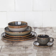 Assiette à petit-déjeuner - collection Surface - S - Indi Grey