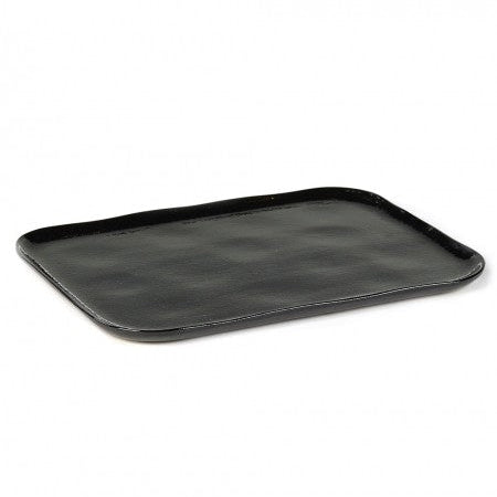 Assiette rectangulaire N°1 - collection La Nouvelle Table - XL - Bleu foncé