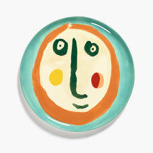 Assiette de service Visage 2 - collection Feast - L