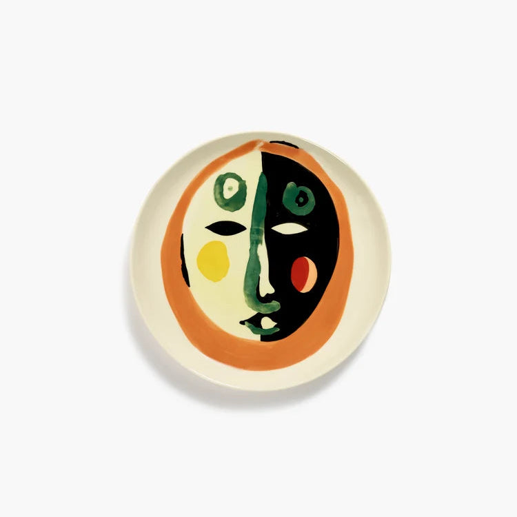 Assiette Visage 1 - collection Feast - M