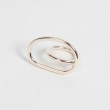 Bague - Galet argent - T52