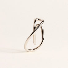 Boucle d'oreille droite - Shell argent