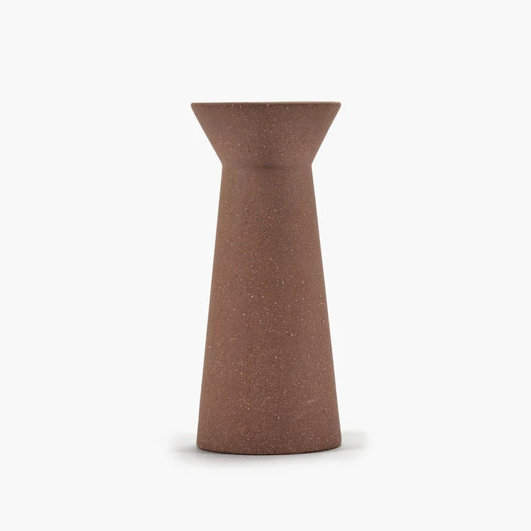 Bougeoir Marie-Ann - collection Urban Jungle - Rouge brique