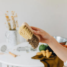 Brosse de ménage manche en bois de hêtre - Fibre naturelle