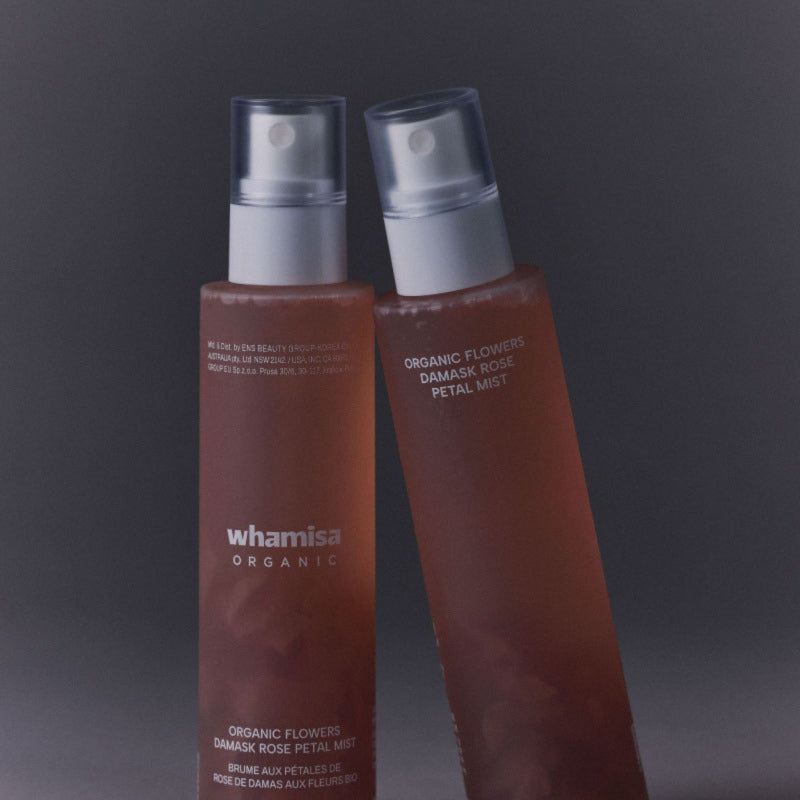 Brume aux pétales de rose de damas & aux fleurs bio fermentées