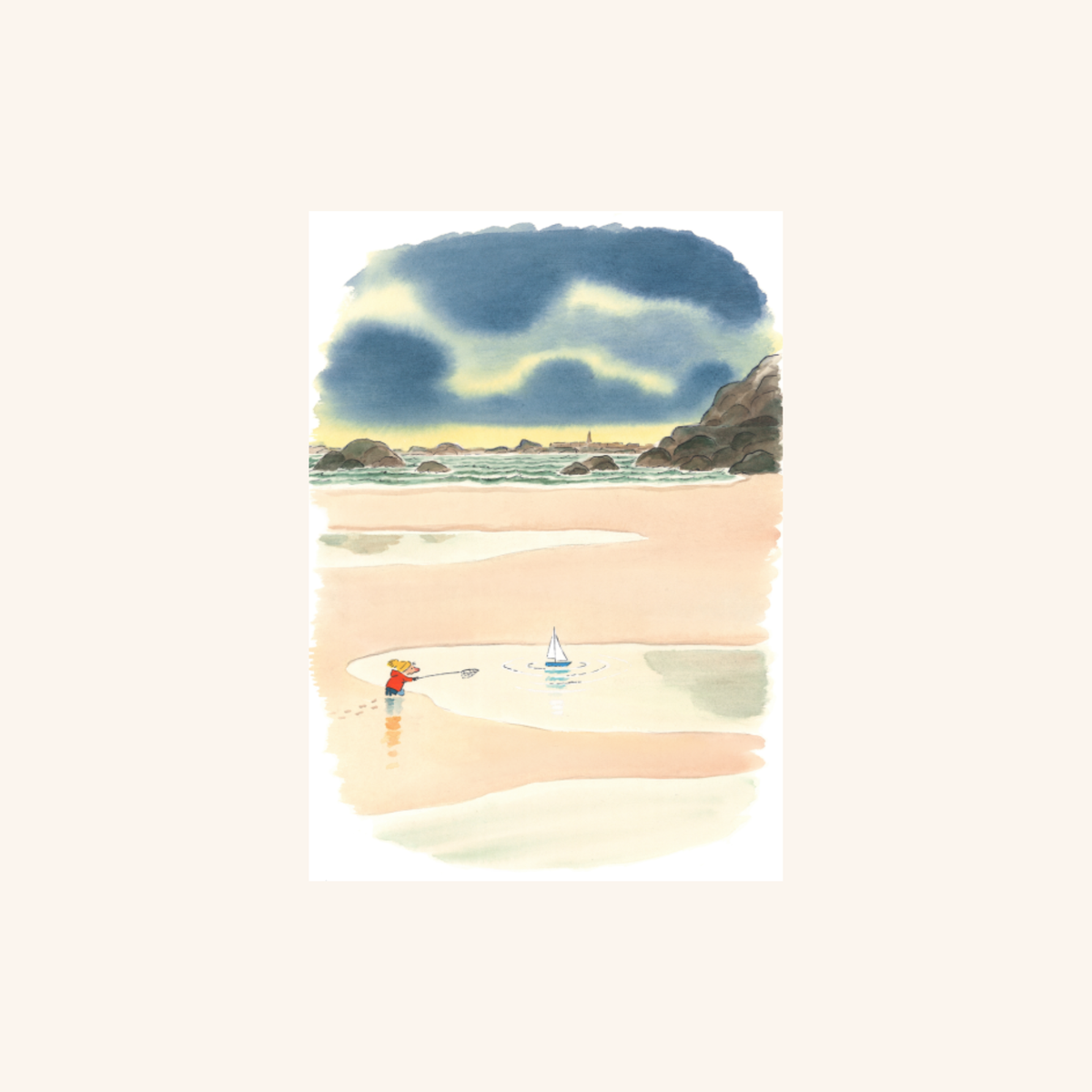 Carte postale - Le Solitaire - François Ravard