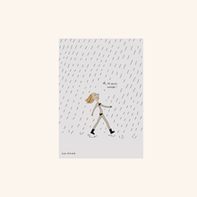 Carte postale - Pluie - Soledad
