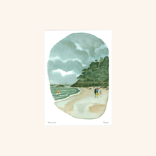 Carte postale - Premier Bain - François Ravard