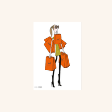 Carte postale - Sac Orange - Soledad