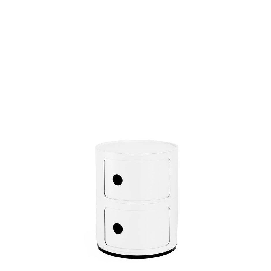 Chevet Componibili Recycled 2 - Blanc mat