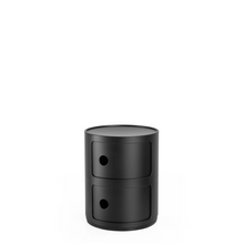 Chevet Componibili Recycled 2 - Noir mat