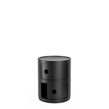 Chevet Componibili Recycled 2 - Noir mat