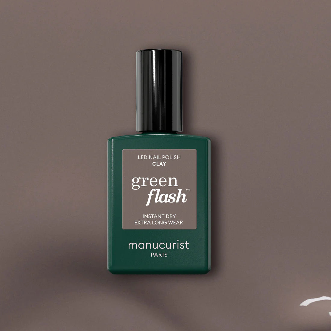 Vernis Green Flash semi-permanent - Clay