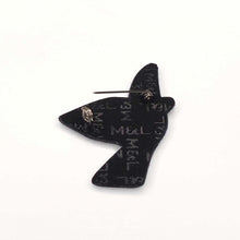 Broche Colombe brodée à la main