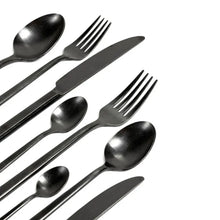 Cuillère à dessert - collection Pure - Noir