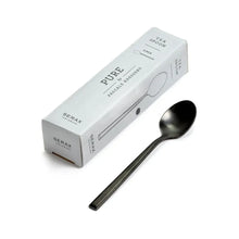 Cuillère à dessert - collection Pure - Noir