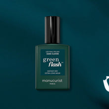 Vernis Green Flash semi-permanent - Dark Clover