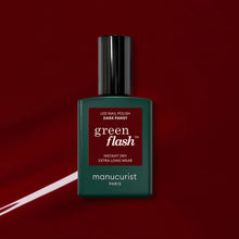 Vernis Green Flash semi-permanent - Dark Pansy