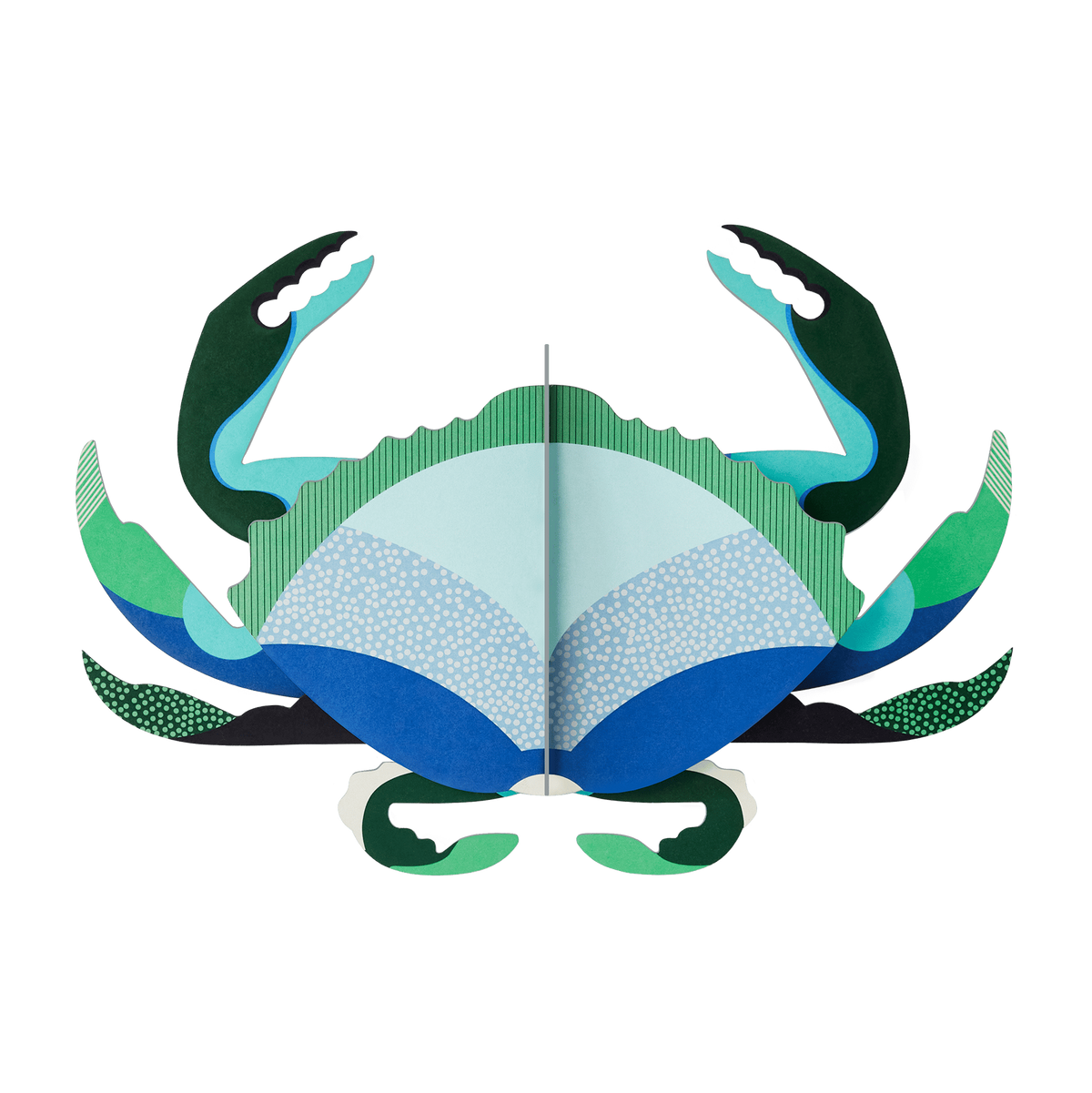 Décoration murale - Aquamarine Crab