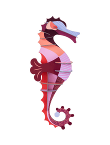 Décoration murale - Coraline Seahorse
