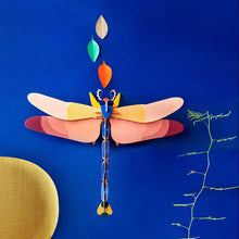 Décoration murale - Deluxe Pink Dragonfly