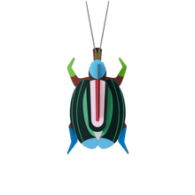 Décoration murale - Scarabée Vert