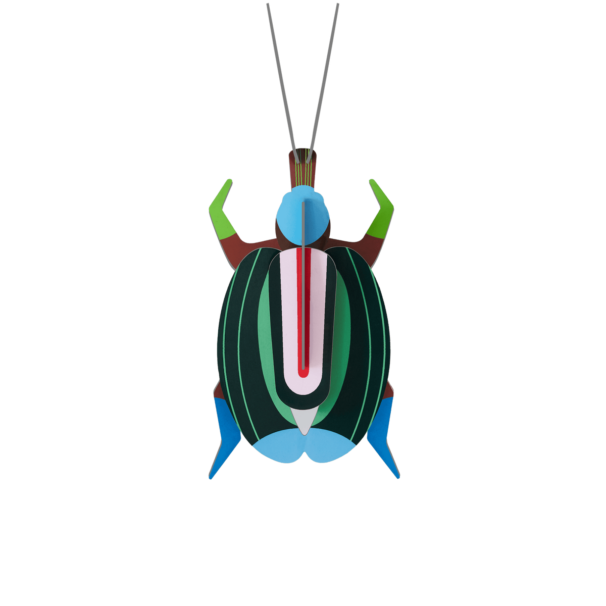 Décoration murale - Scarabée Vert