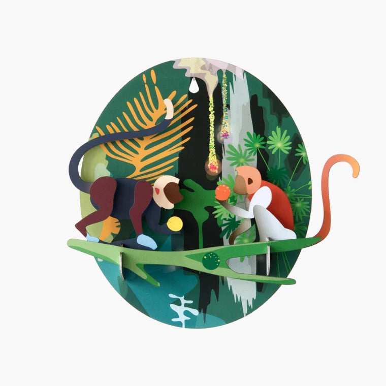 Décoration murale - Singes de Jungle